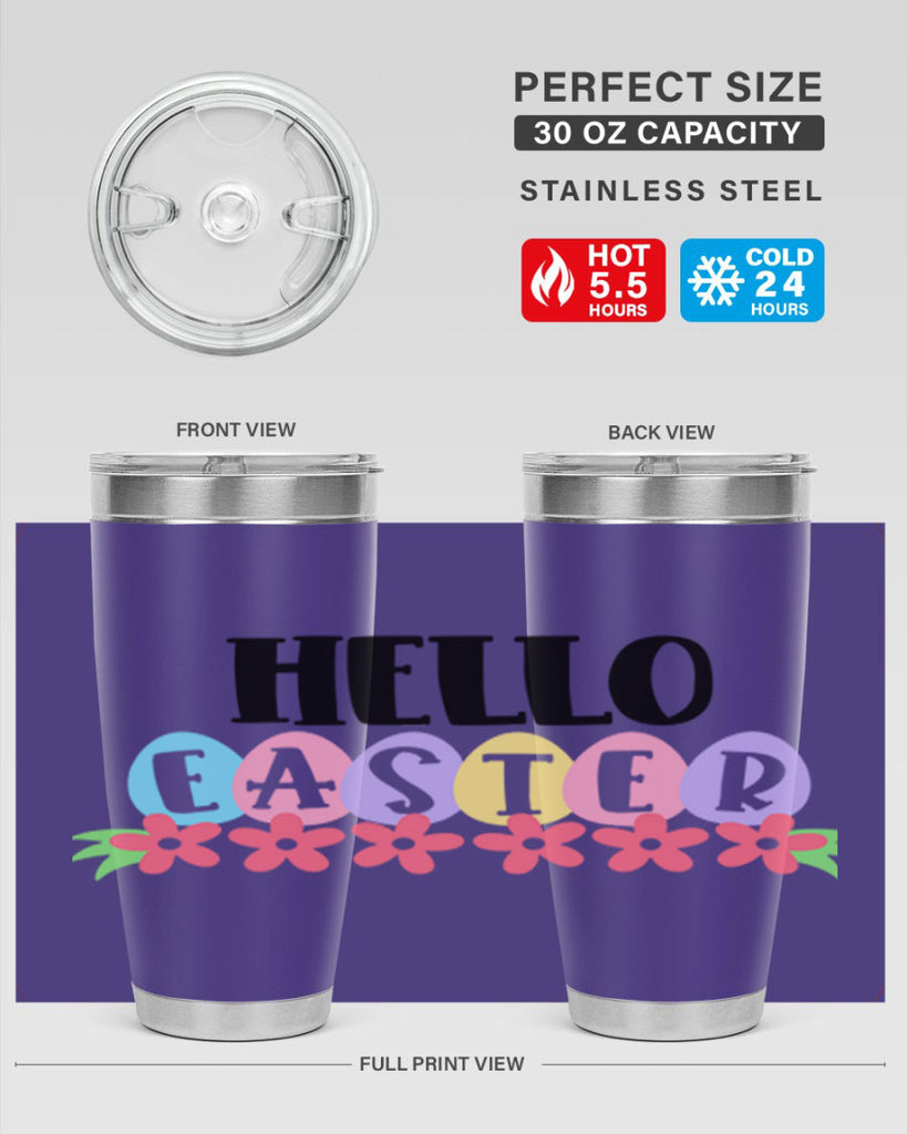 hello easter 31#- easter- Tumbler