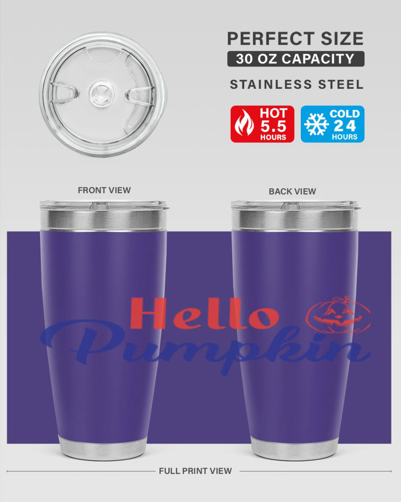 hello pumpkin 288#- fall- Tumbler