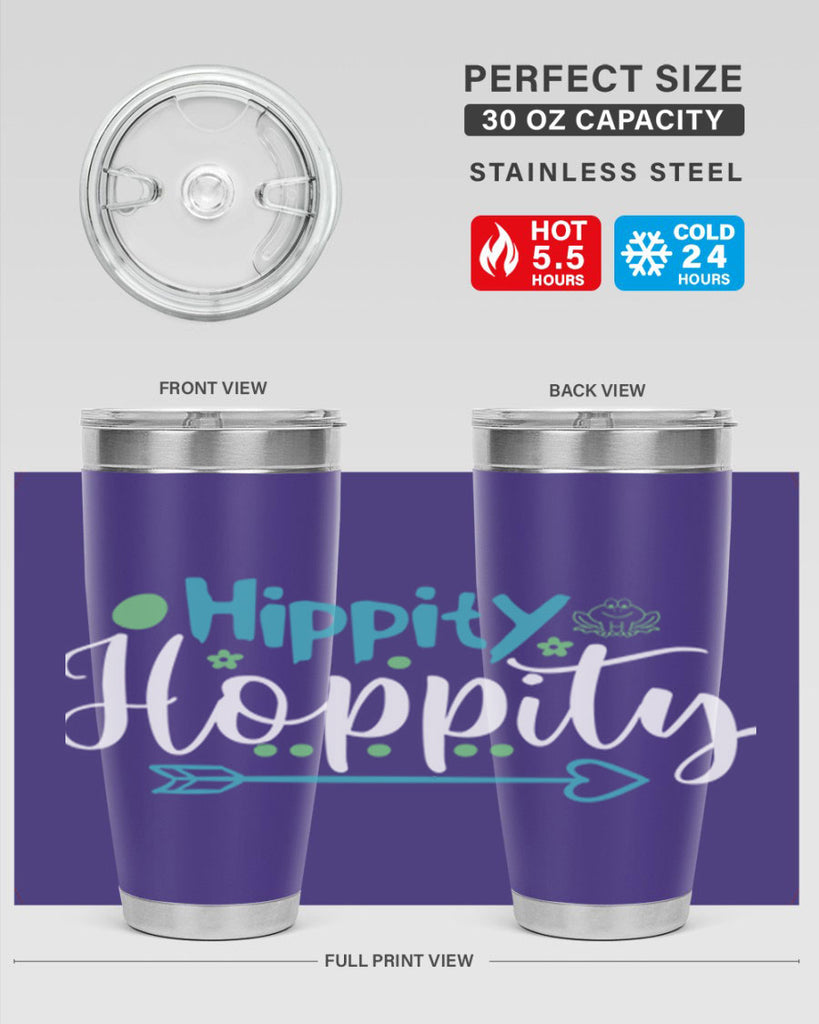 hippity hoppity 75#- easter- Tumbler