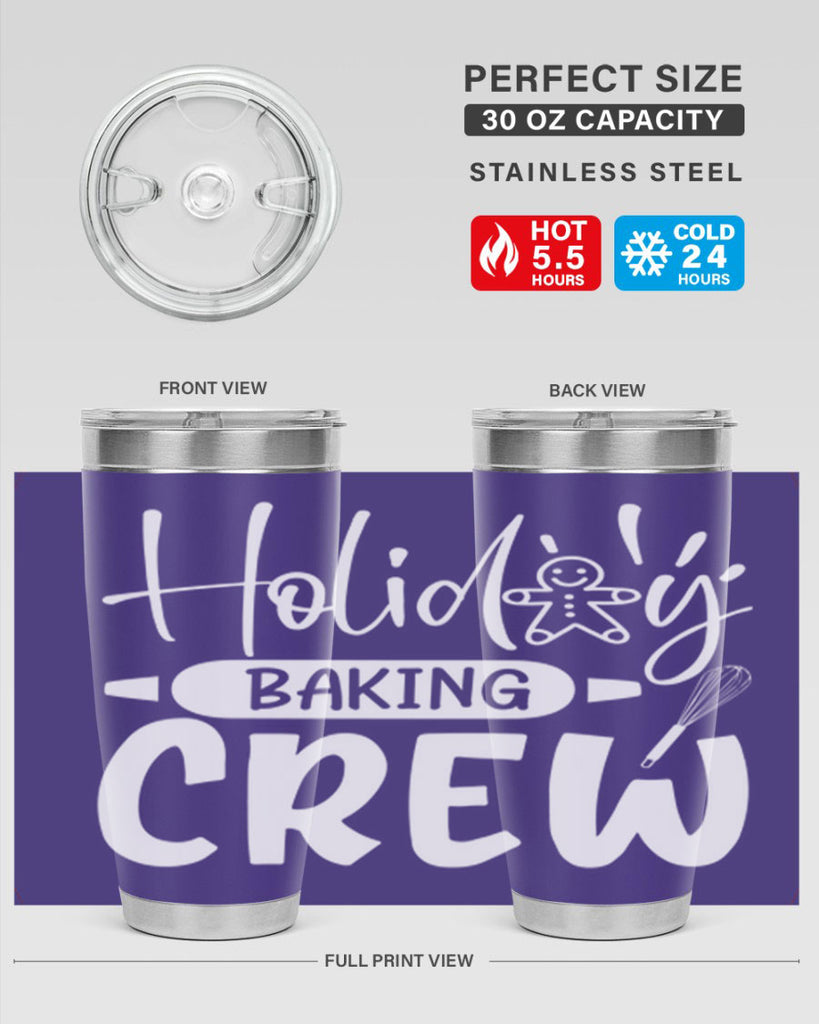 holiday baking crew 34#- kitchen- Tumbler