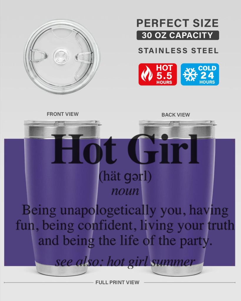 hot girl  summer definition 125#- black words phrases- Cotton Tank