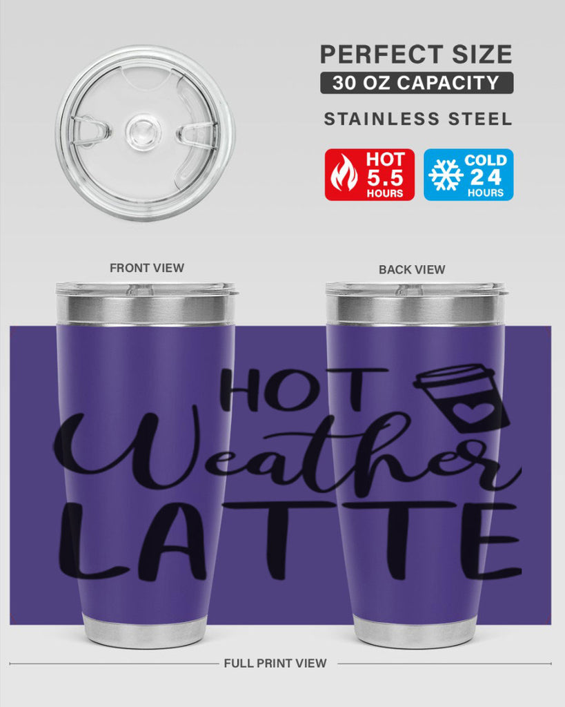 hot latte weather 319#- fall- Tumbler