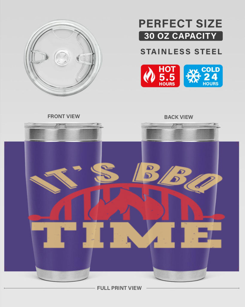 its bbq time 32#- bbq- Tumbler