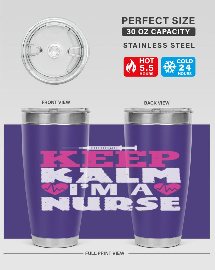 keep klam im a nurse Style 294#- nurse- tumbler