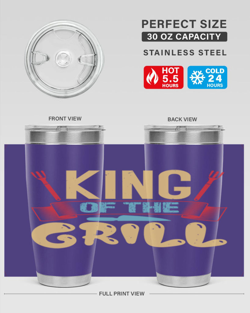 king of the grill 29#- bbq- Tumbler