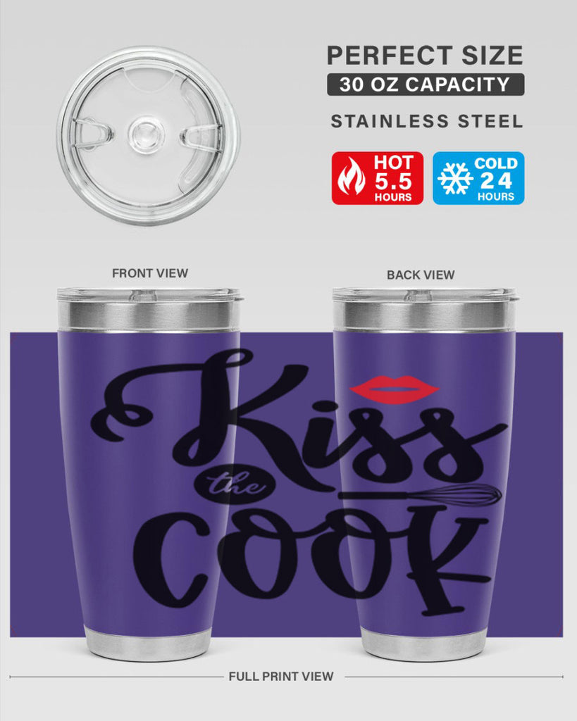 kiss the cook 88#- kitchen- Tumbler