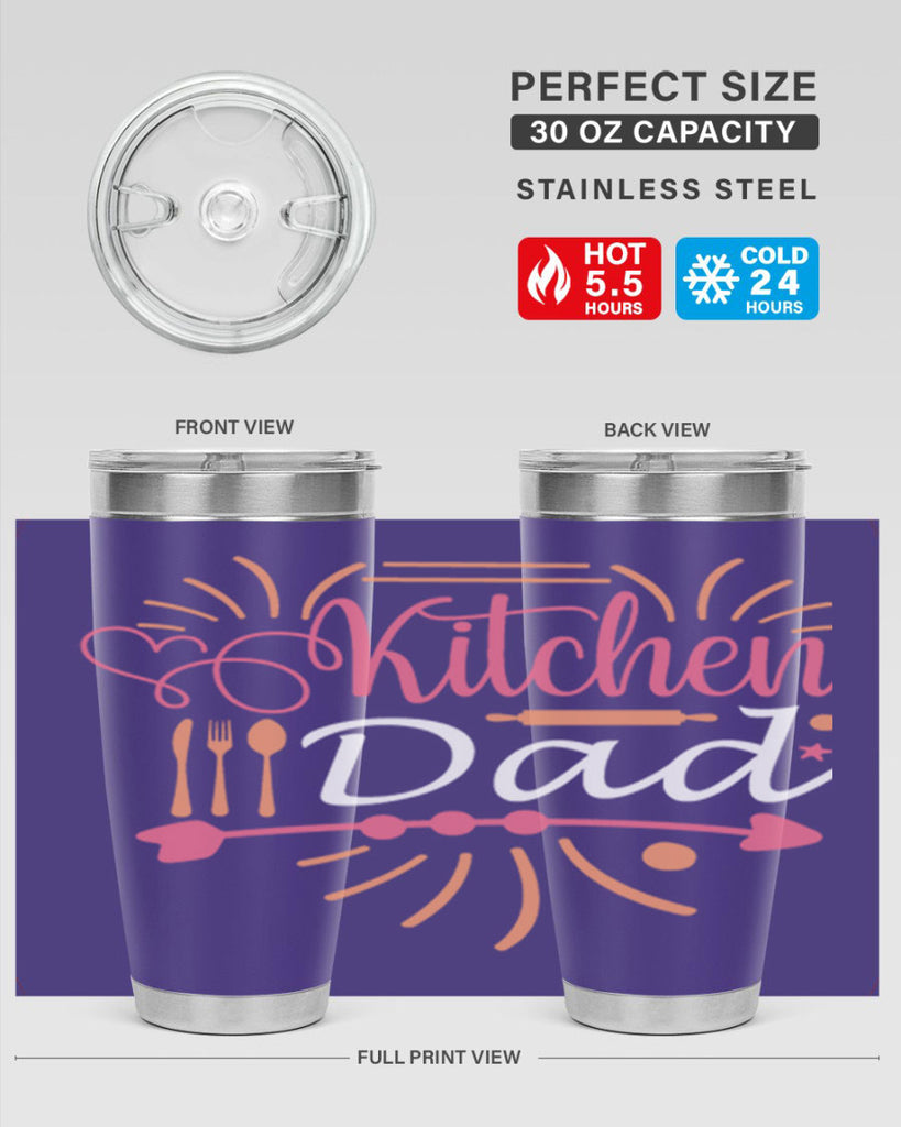 kitchen dad 84#- fathers day- Tumbler