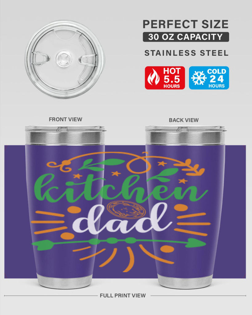 kitchen dad 85#- fathers day- Tumbler