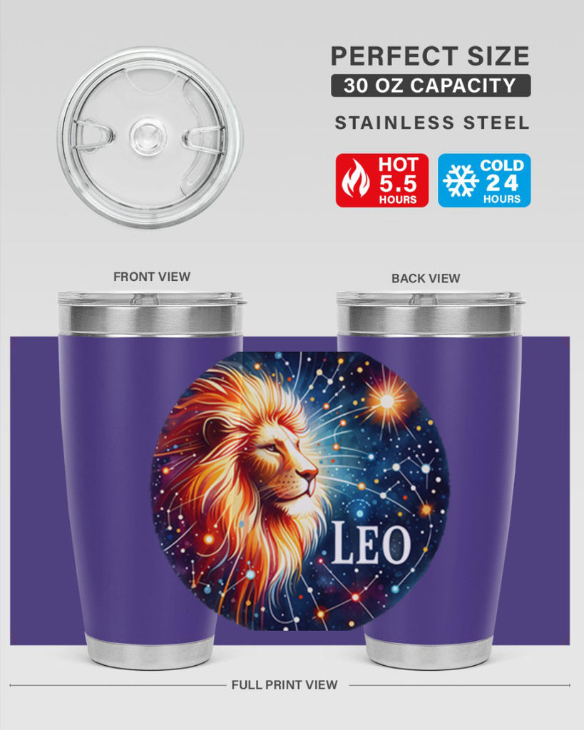 leo 313#- zodiac- Tumbler