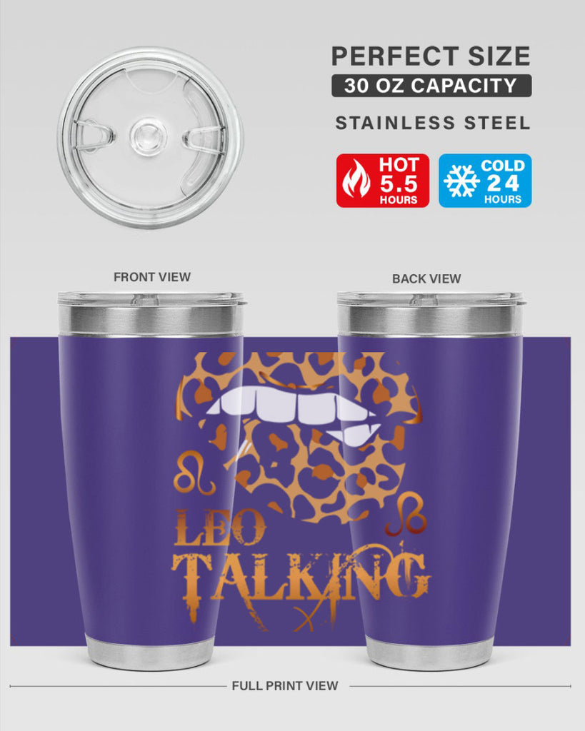 leo king 296#- zodiac- Tumbler