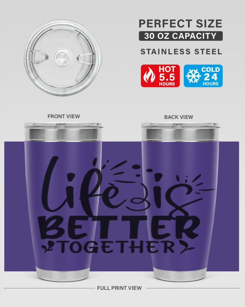 life is better together 23#- family- Tumbler