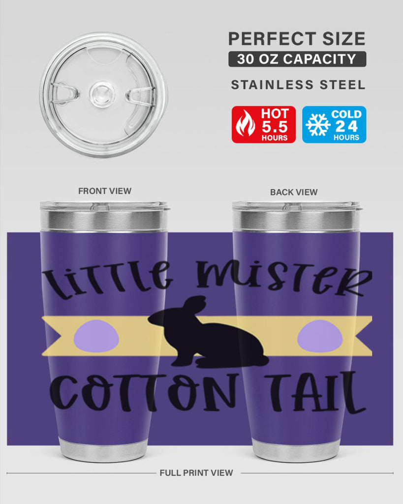 little mister cotton tail 16#- easter- Tumbler