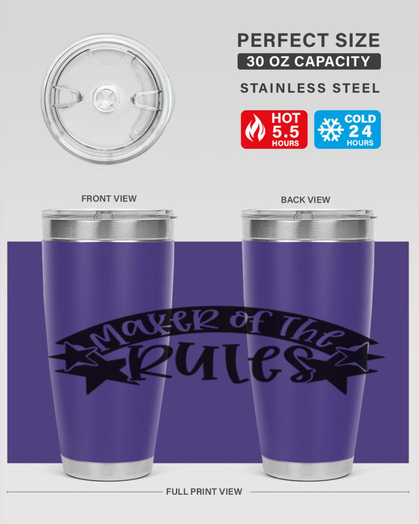 maker of the rules 31#- fathers day- Tumbler