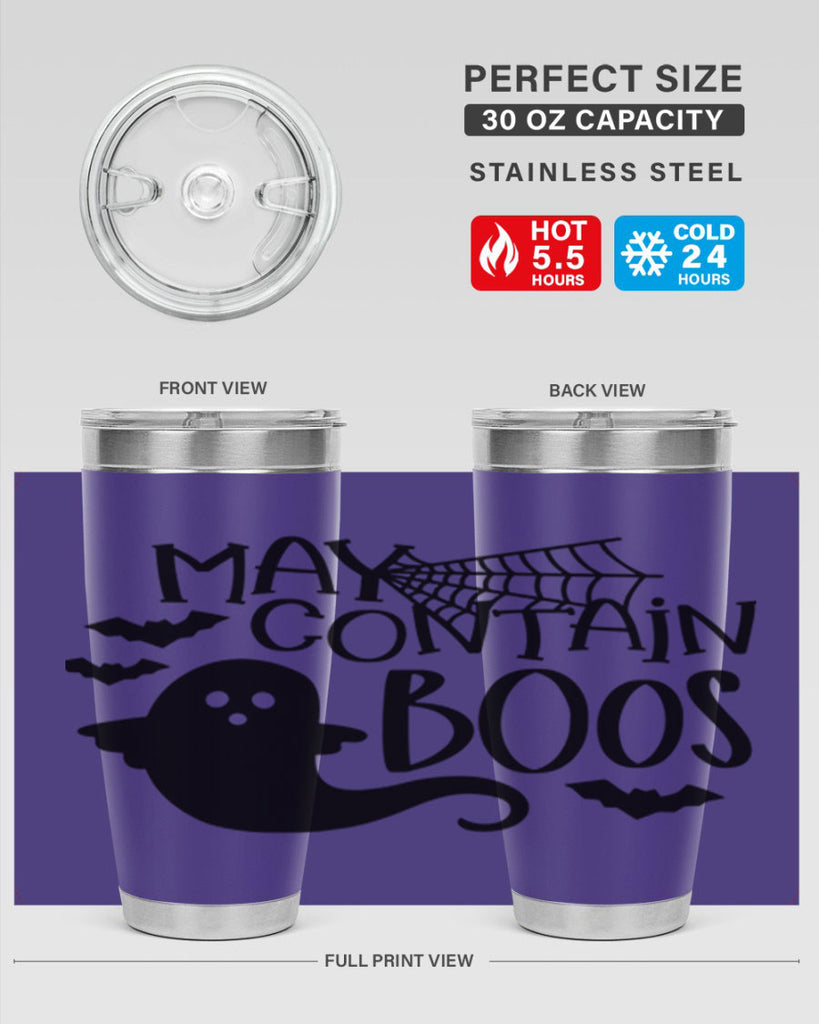 may contains boos 45#- halloween- Tumbler