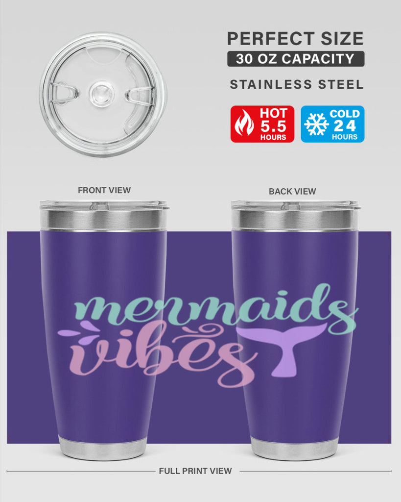 mermaids vibes 5#- mermaid- Tumbler