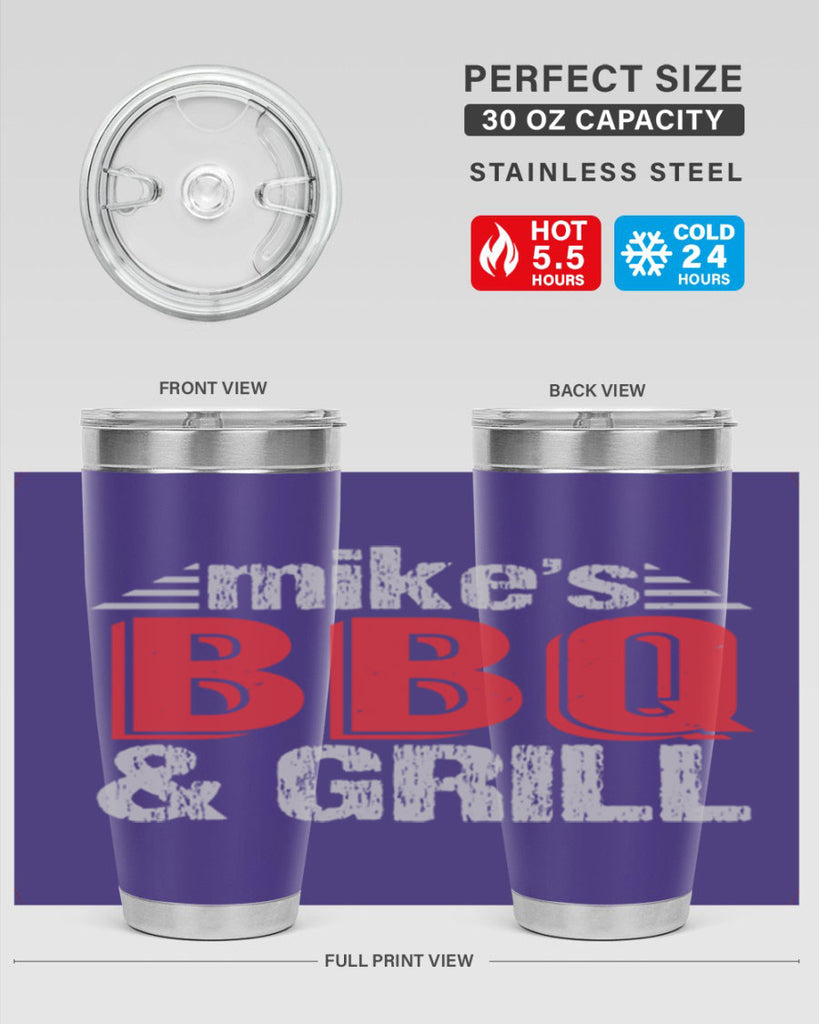 mikes bbq and grill 23#- bbq- Tumbler