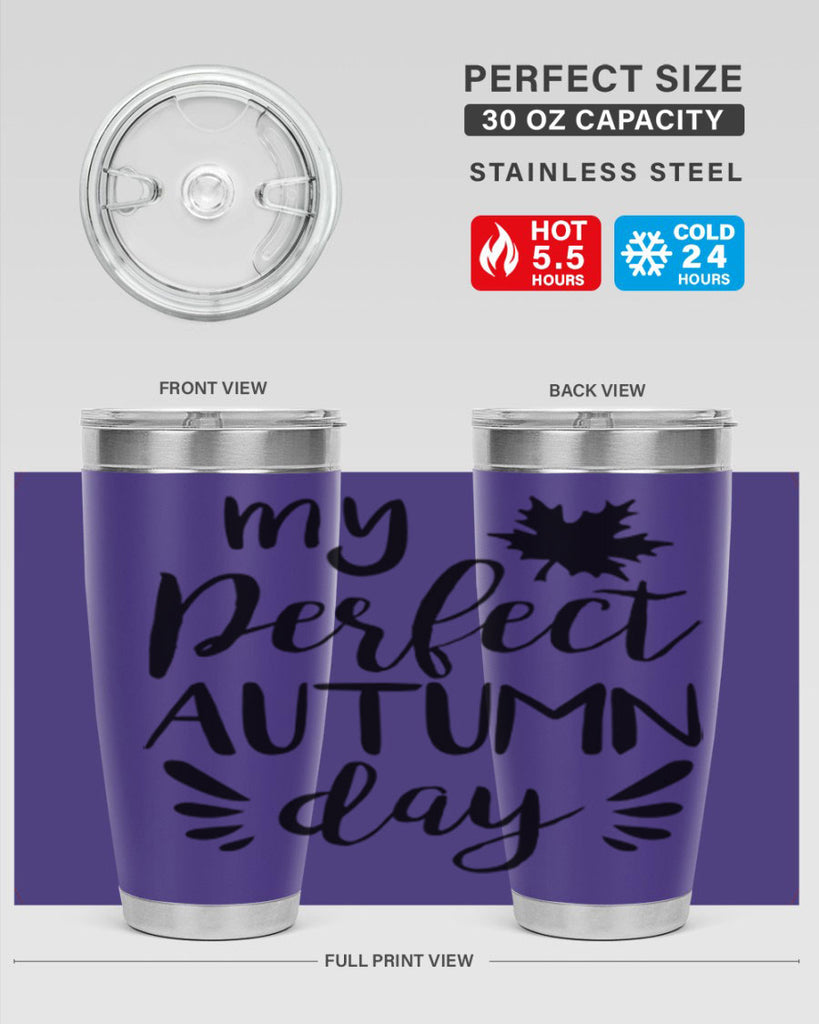 my perfect autumn day 437#- fall- Tumbler