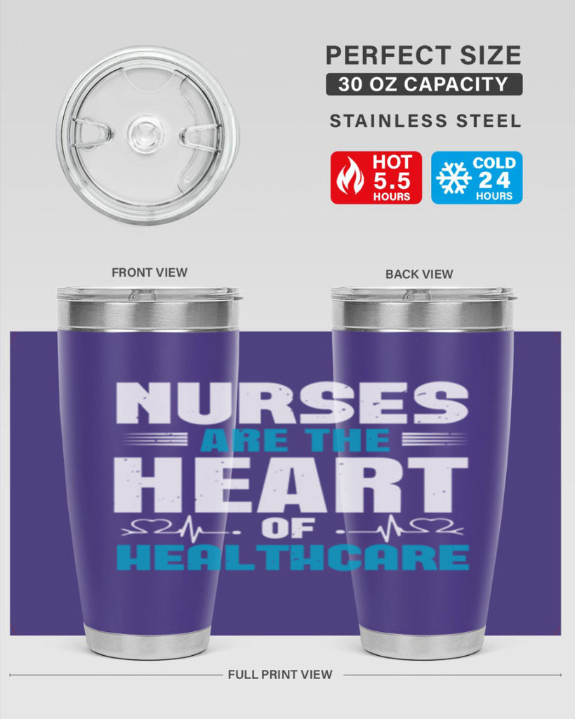 nurse are are heart healthcare Style 287#- nurse- tumbler