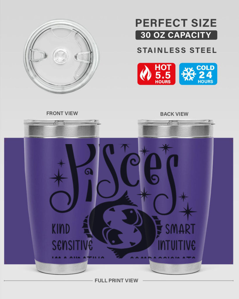 pisces 365#- zodiac- Tumbler