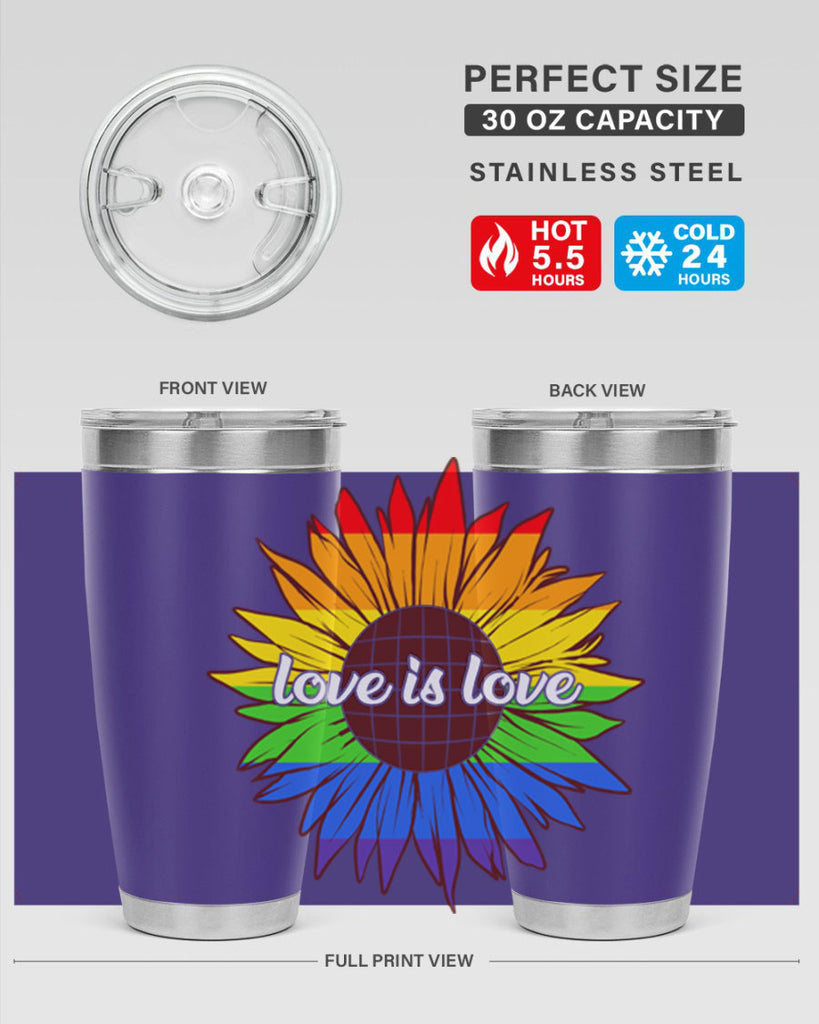 rainbow sunflower love is love 26#- lgbt- Tumbler