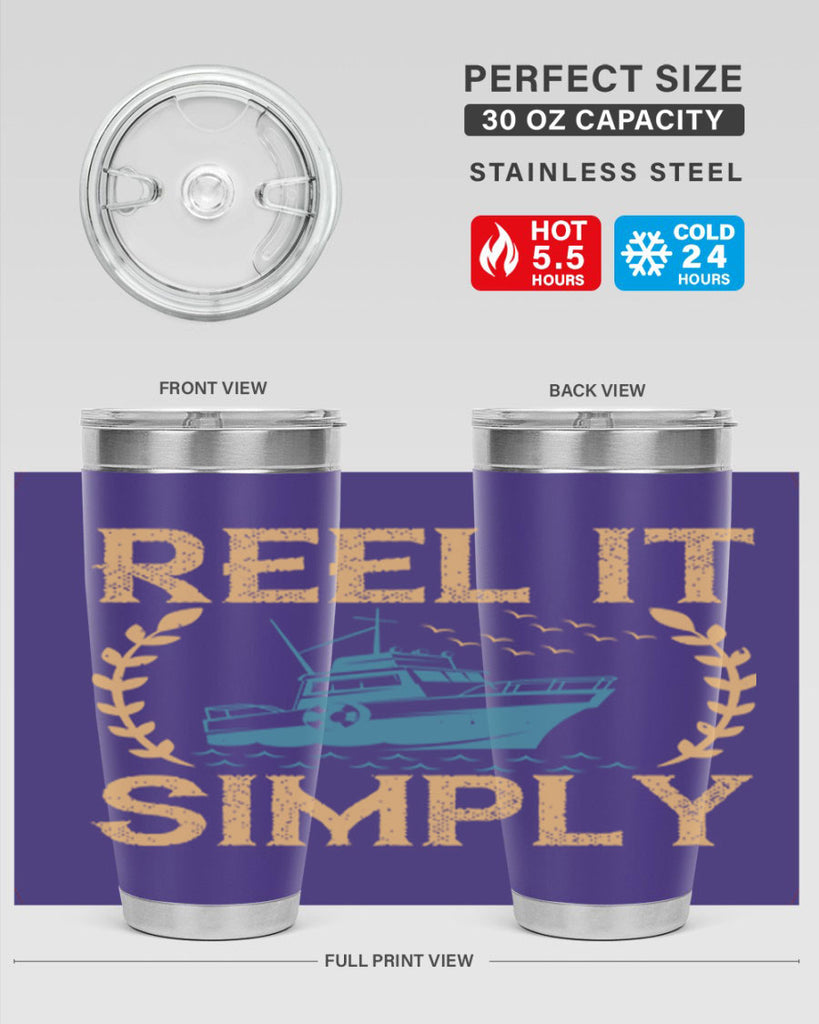 reel it simply 239#- fishing- Tumbler