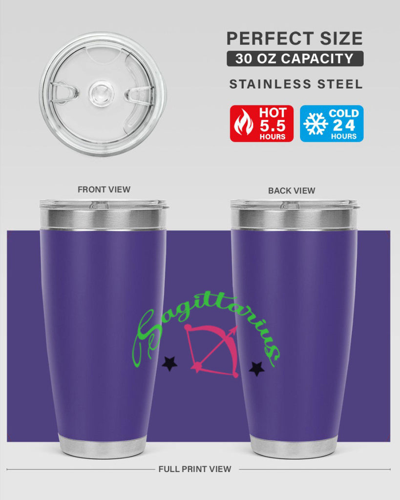 sagittarius 404#- zodiac- Tumbler