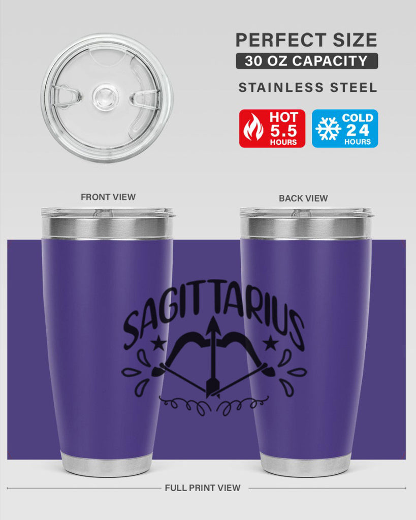 sagittarius 410#- zodiac- Tumbler