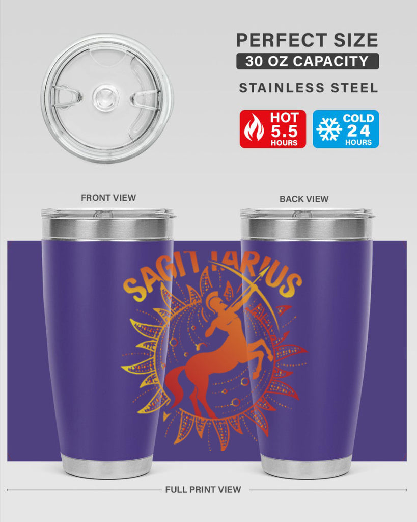 sagittarius 415#- zodiac- Tumbler