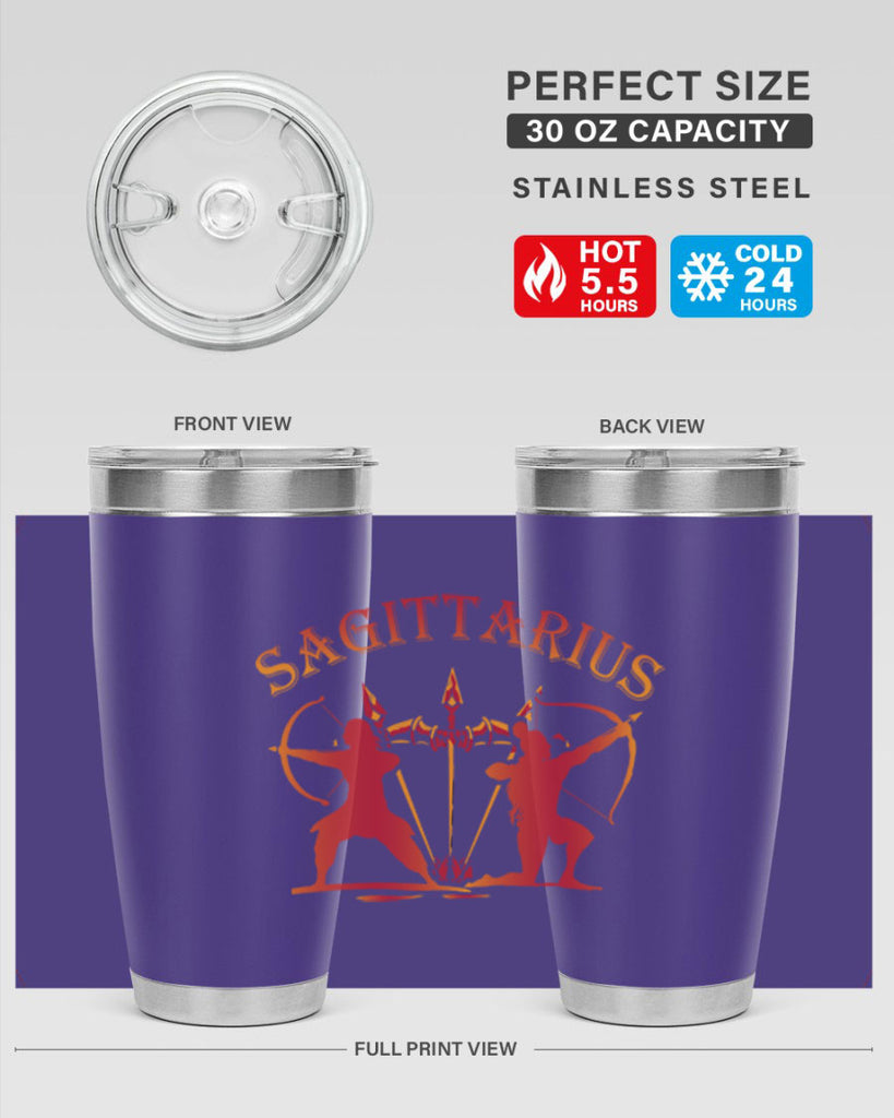 sagittarius 416#- zodiac- Tumbler