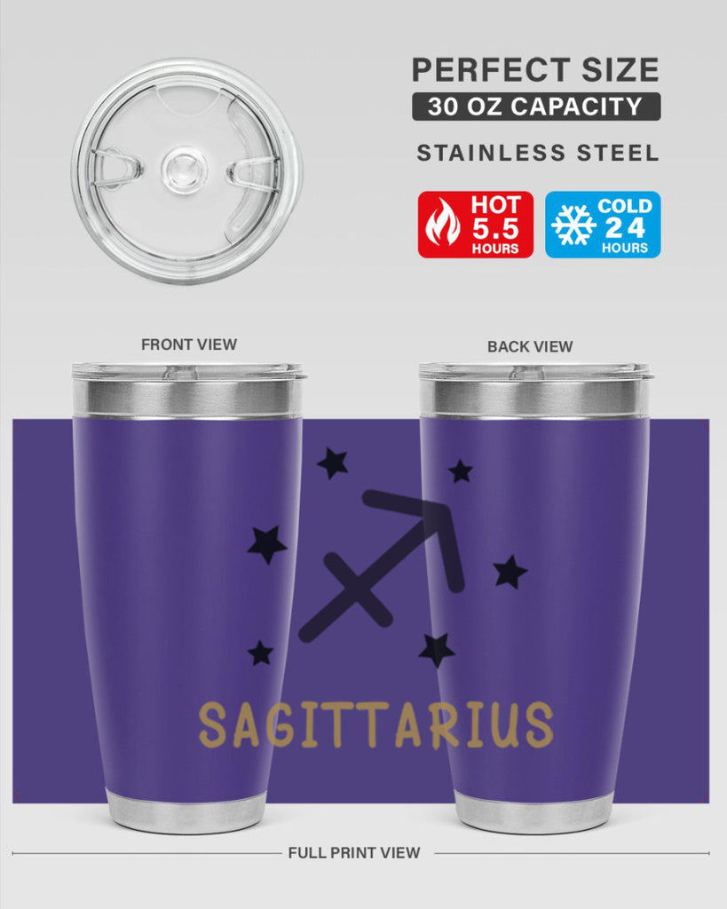 sagittarius 422#- zodiac- Tumbler