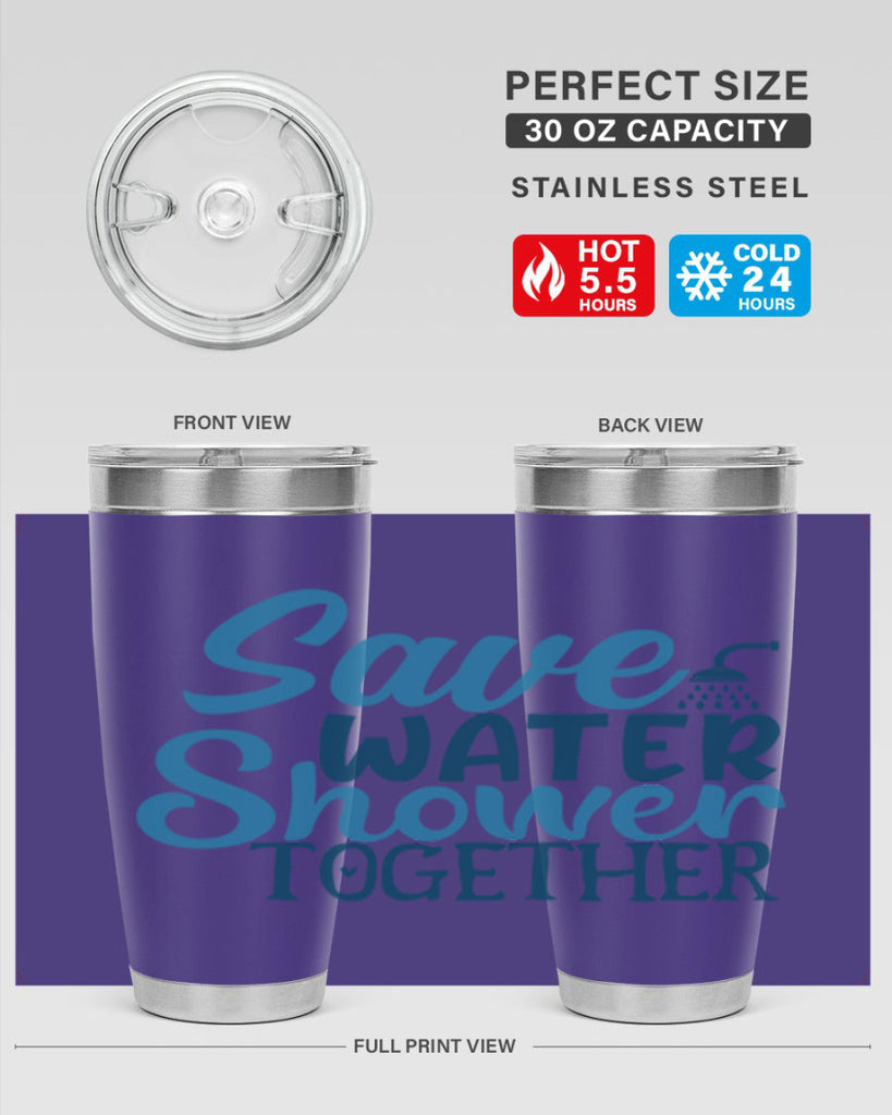 save water shower together 60#- bathroom- Tumbler