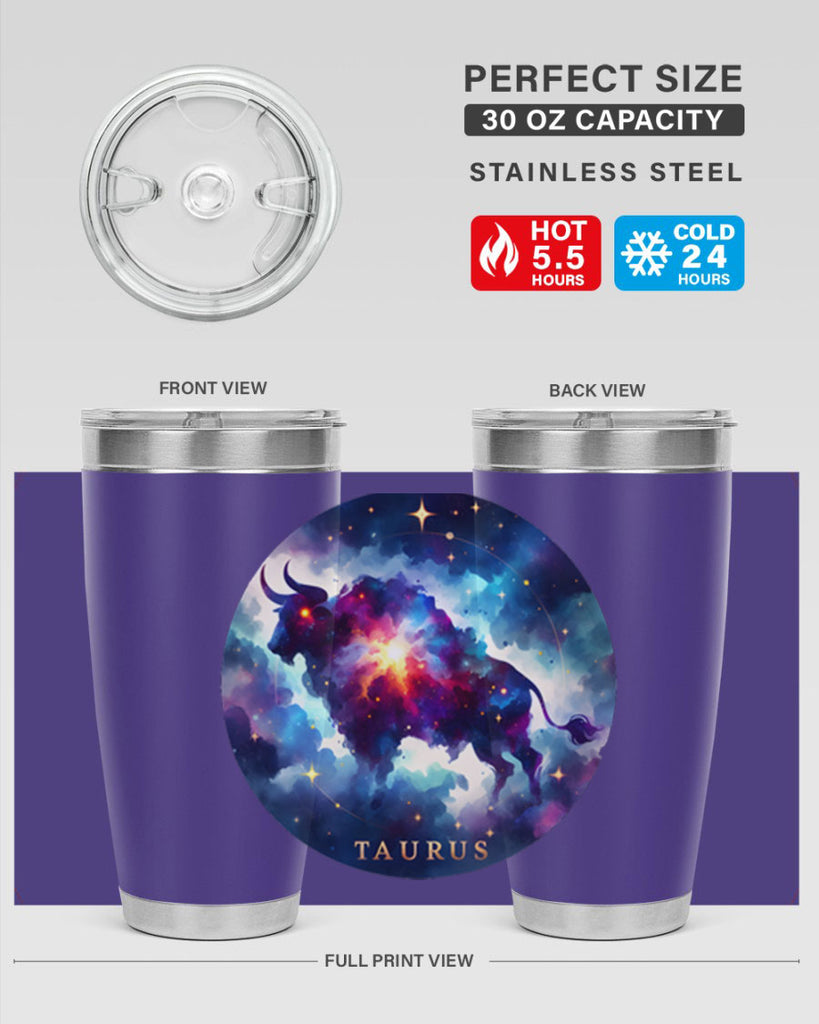 taurus 512#- zodiac- Tumbler