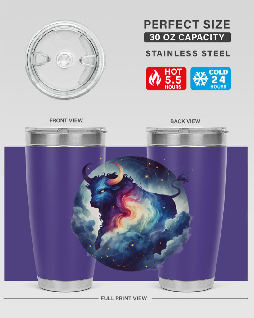 taurus 523#- zodiac- Tumbler