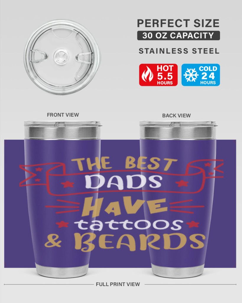 the best dads have tattoos beards 4#- fathers day- Tumbler