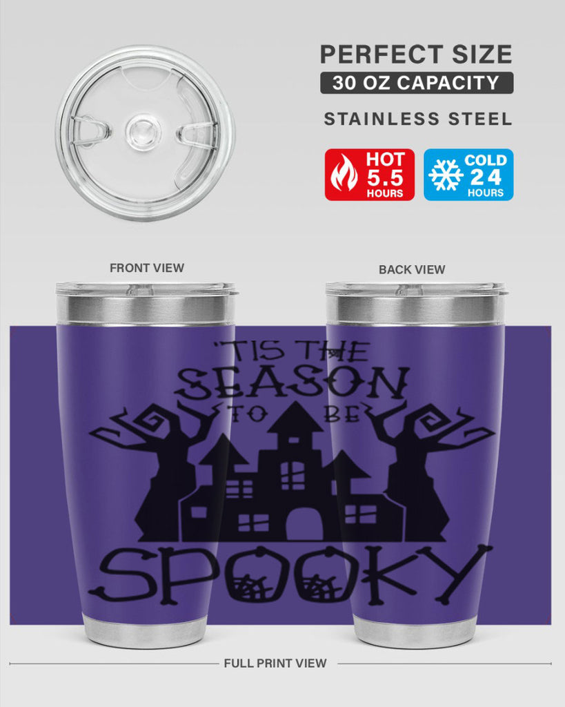 tis the season to be spooky 100#- halloween- Tumbler