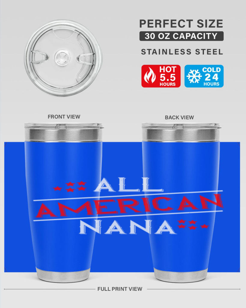 ALL american nana 110#- grandma - nana- Tumbler