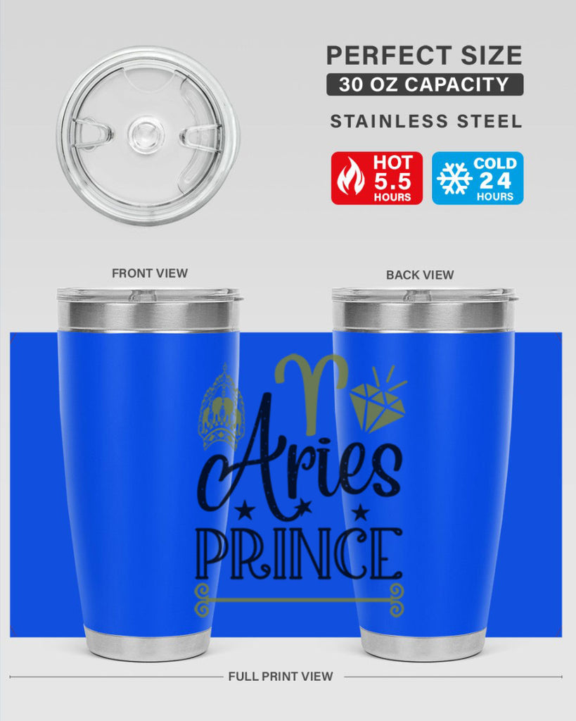 Aries prince 113#- zodiac- Tumbler