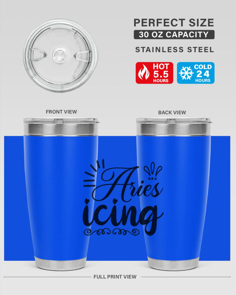 Ariesicing 105#- zodiac- Tumbler