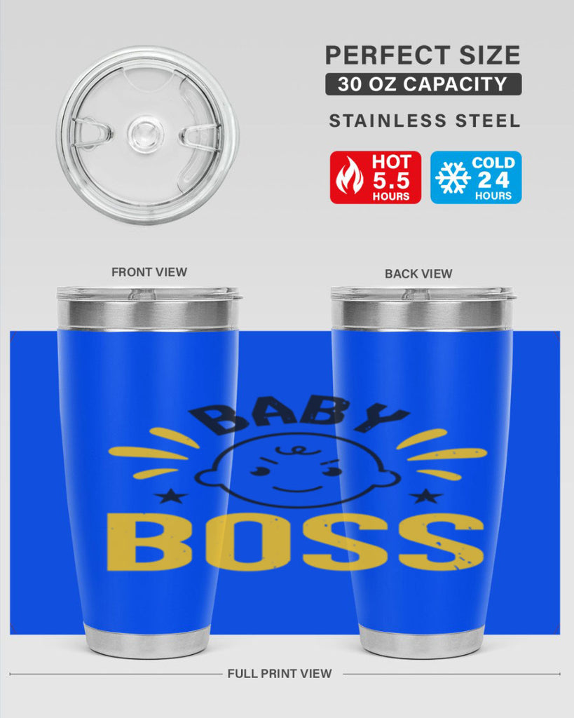 Baby Boss Style 6#- baby shower- tumbler