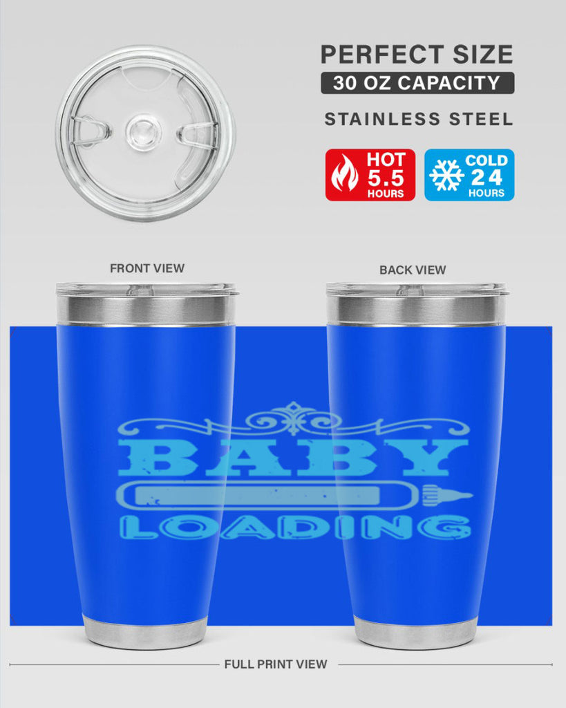 Baby Loading Style 49#- baby shower- tumbler