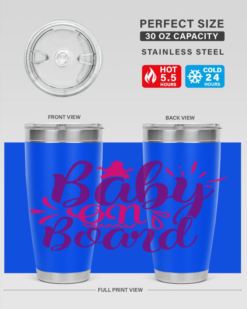 Baby On Board Style 289#- baby- tumbler