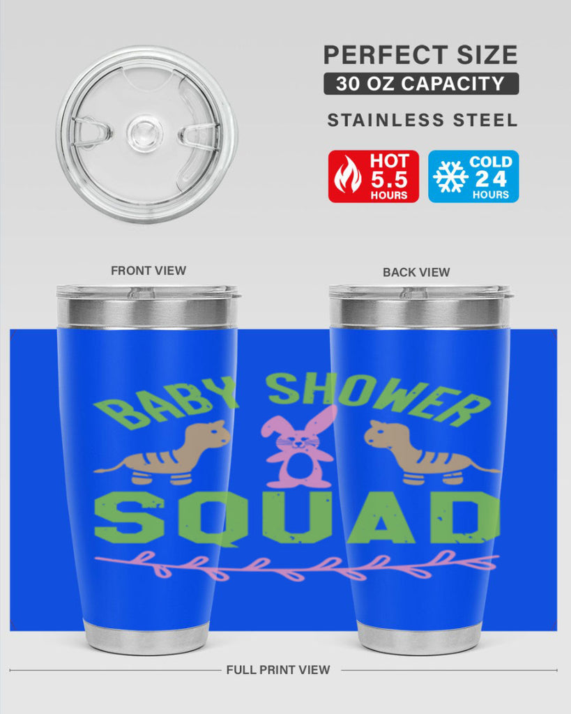 Baby Shower Squad Style 47#- baby shower- tumbler