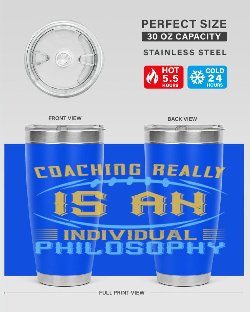 Coaching really is an individual philosophy Style 43#- coaching- tumbler