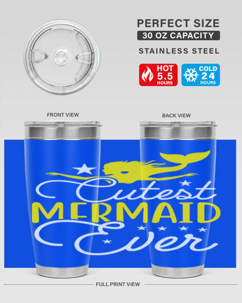 Cutest Mermaid Ever 92#- mermaid- Tumbler