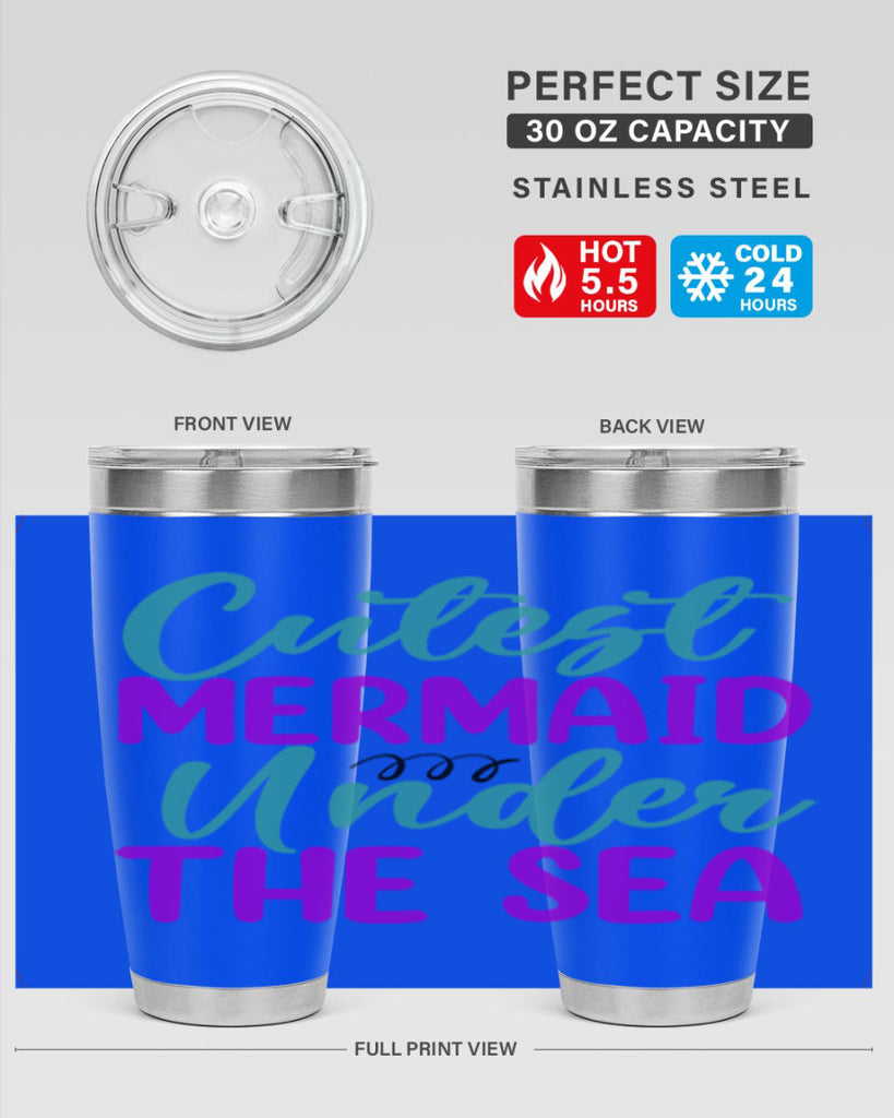 Cutest Mermaid Under The Sea 89#- mermaid- Tumbler