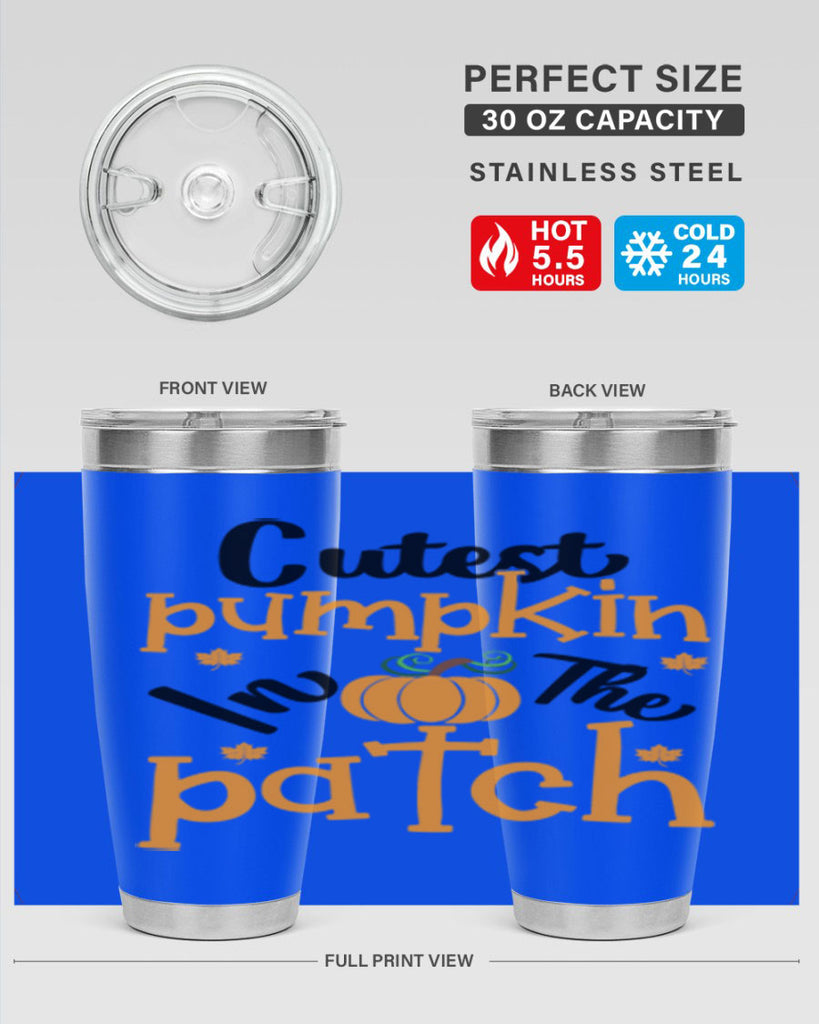Cutestpumpkininthepatch 66#- fall- Tumbler