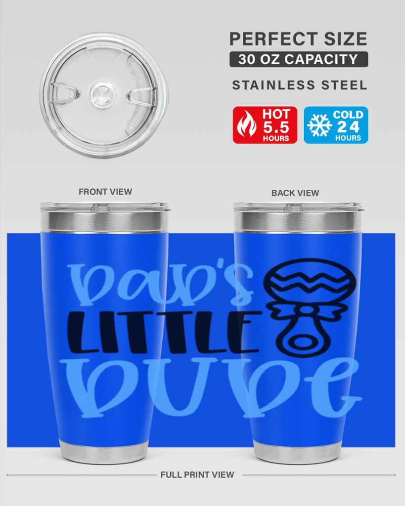 Dads Little Dude Style 102#- baby- tumbler