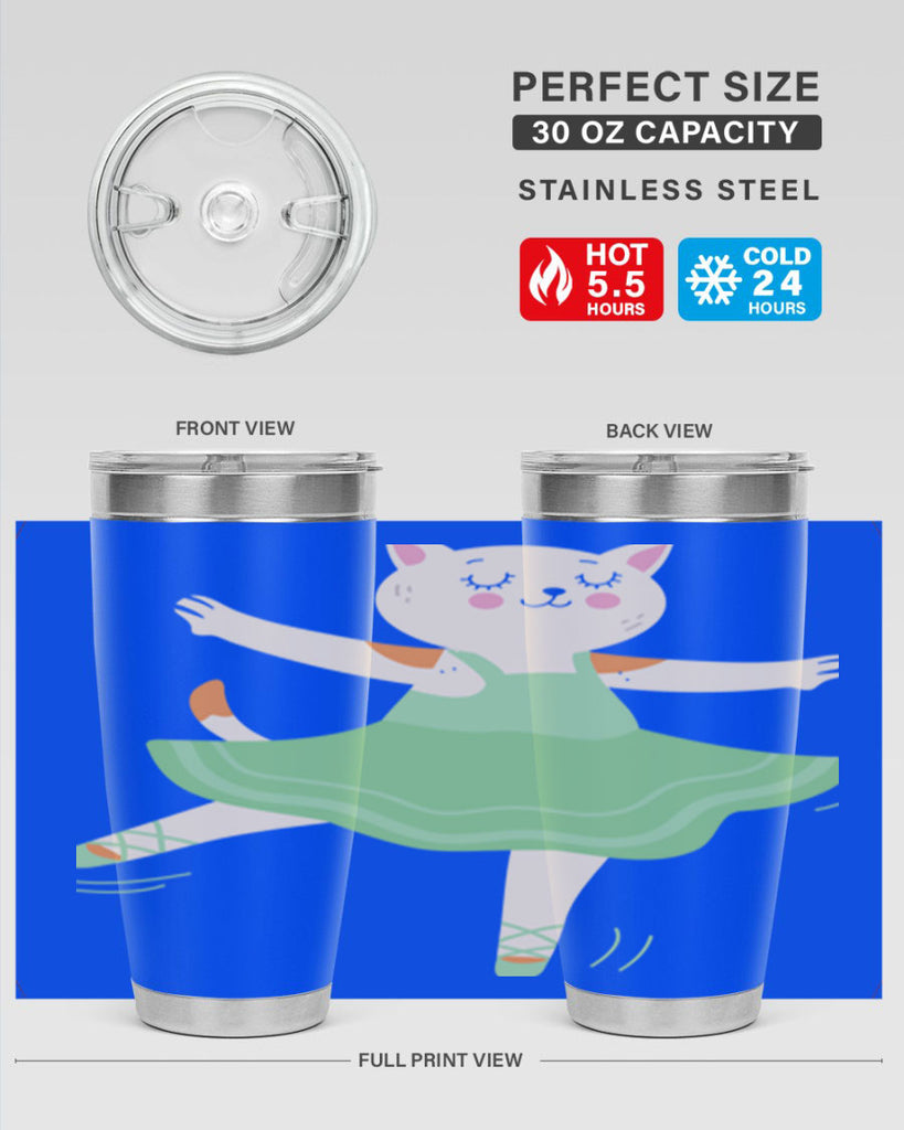 Dancing Cat Ballerina for Ballet Ballet 33#- ballet- Tumbler