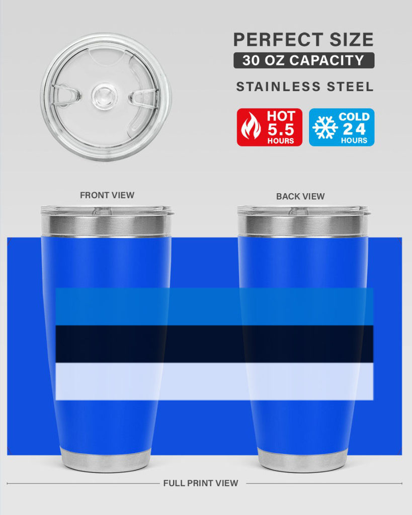 Estonia 142#- world flags- Tumbler