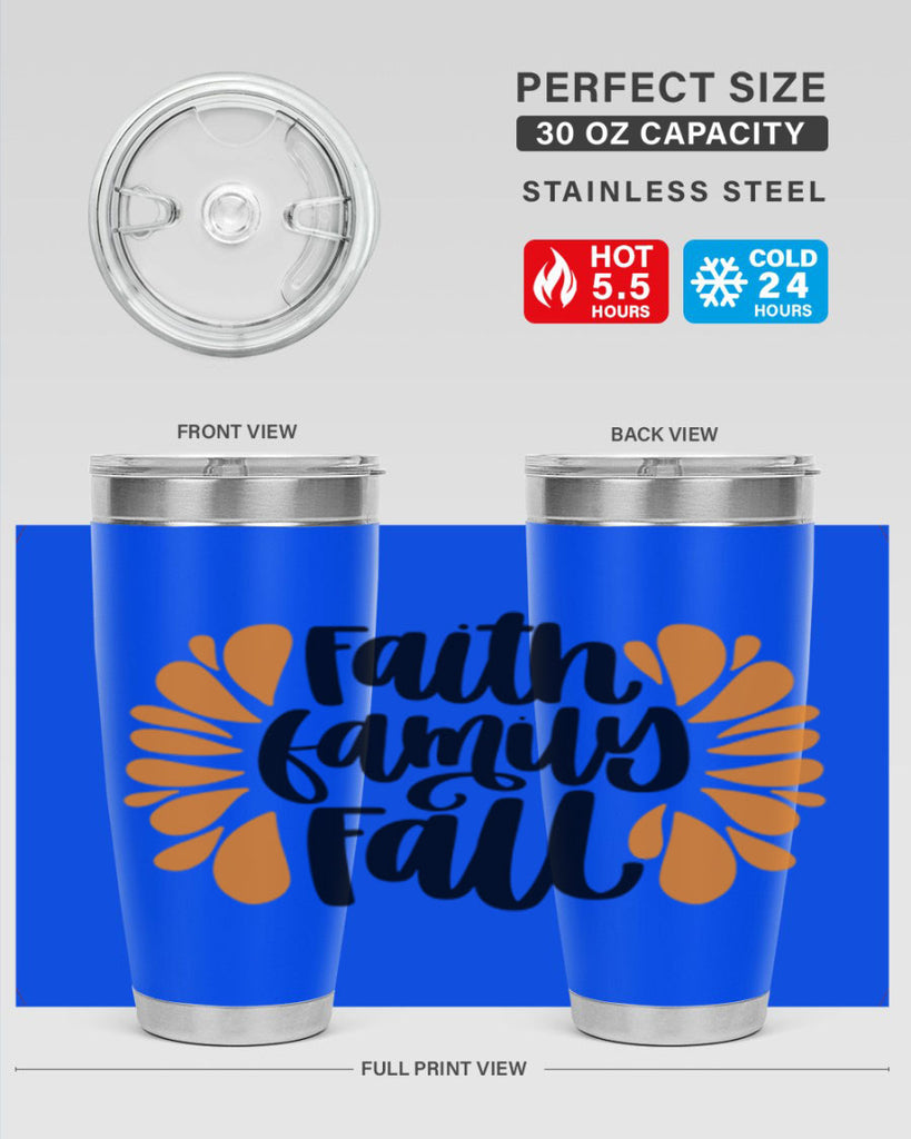 Faith Family Fall 481#- fall- Tumbler